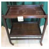 British Tea Cart, 28"Hx26"Wx15"D