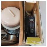 VCR, Electric Can Opener, Cake Cover, Blender