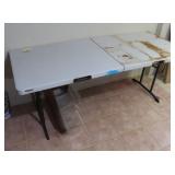 Dirty Folding Table
