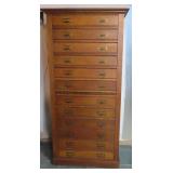 The Very Best American Oak Flat File, 64"H