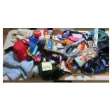 Table Lot: Leashes, Toys, Clothes for Pets