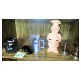 Mexico Pig Bank, Spoon Holder Chef, Japan Candle