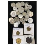 Estate Find Foreign Coins and Tokens incl Vatican,