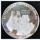 26.2 Grams Sterling Silver Medal