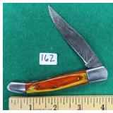 Damascus Blade Folder