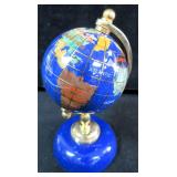 mini globe, turns (Mother of Pearl and Semi