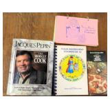 Cookbooks incl. Benson & Hedges 100