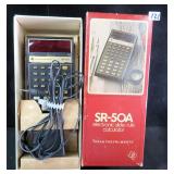 Vintage Texas Instruments SR-50A Electronic Slide
