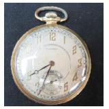 14KT Gold Filled Vintage Waltham Pocket Watch