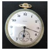 Elgin Nickel Silver (62% Copper) Vintage Pocket