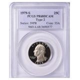 1979-S Quarter Type 2 PCGS Proof-68 DCAM