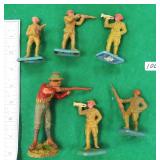 Breton Soldiers and (1) Elastolin Soldier