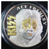 One Ounce Silver Ace Frehley Kiss Alive World