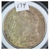 1921 Silver Morgan Dollar, $56.50 Melt 4-30-26