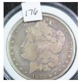 1878-S Silver Morgan Dollar, $56.50 Melt 4-30-26