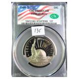 1986 Statue of Liberty Half Dollar CAC PR68DCAM