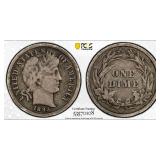 1893 Barber Silver Dime PCGS VF20