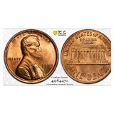 1972 Lincoln Cent PCGS MS-64 RD
