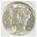 Silver Mercury Dime