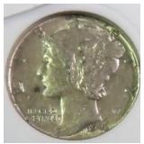 Silver Mercury Dime