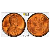 1947-D Lincoln Cent PCGS MS-66 RD