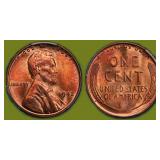 1942 Lincoln Cent PCGS MS-64 RD