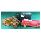 Tin Litho, Soft Rubber and Hard Rubber