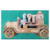 Cast Iron Fire Truck