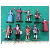 Vintage Plastic Figures (some damaged)
