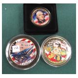 Stealth Bomber, Freedom and Jefferson Dollar
