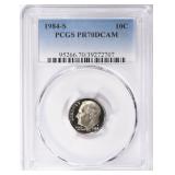 1984-S Roosevelt Dime PCGS Proof-70 DCAM