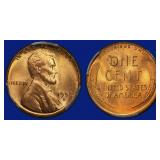 1952-S Lincoln Cent PCGS MS-65 RD