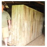 Large Wooden Elevated Stand, Good Wood!