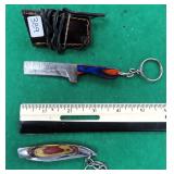 TWO (2) Knifes with Key Rings
