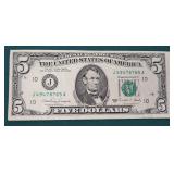 1988 $5 FRN