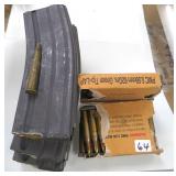 Three (3) Metal AR Mags and Green Tip 5.56