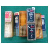Partial Boxes of Rimfire Cartridges