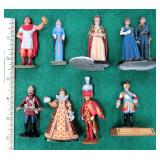 Lead Figures incl. Cleopatra, Quenn Elizabeth,