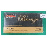 Fifty (50) PMC .32ACP 60 grain HOLLOW POINTS