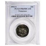 2002-S State Quarter Tennessee PCGS Proof-69 DCAM