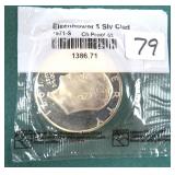 1971-S SILVER IKE Dollar, $23.06 Melt 5-4-26