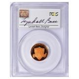 2011-S Lincoln Cent Shield PCGS Proof-69 DCAM Sign