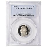 1984-S Jefferson Nickel PCGS Proof-69 DCAM