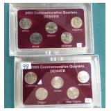 TWO (2) Denver Mint State Quarter Sets 2003 & 2005