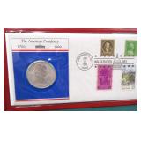 1989 Inauguration Day FDC with Coin