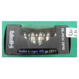 Twenty (20) HPR Black OPS 9mm 85 grain Hollow Pts