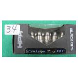 Twenty (20) HPR Black OPS 9mm 85 grain Hollow Pts