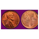 1946-S Lincoln Cent PCGS MS-65 RD