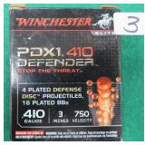 TEN (10) Winchester PDX1 .410GA Defender