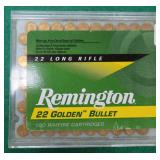 One Hundred (100) .22LR Remington Golden Bullet
